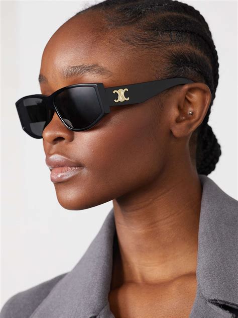 celine thin frame sunglasses|who makes celine sunglasses.